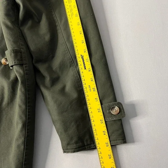 Susquehanna Trail Mens Large Chore Coat Green Workwear Utility - Picture 10 of 11